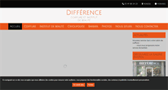 Desktop Screenshot of difference-coiffure-poitiers.fr